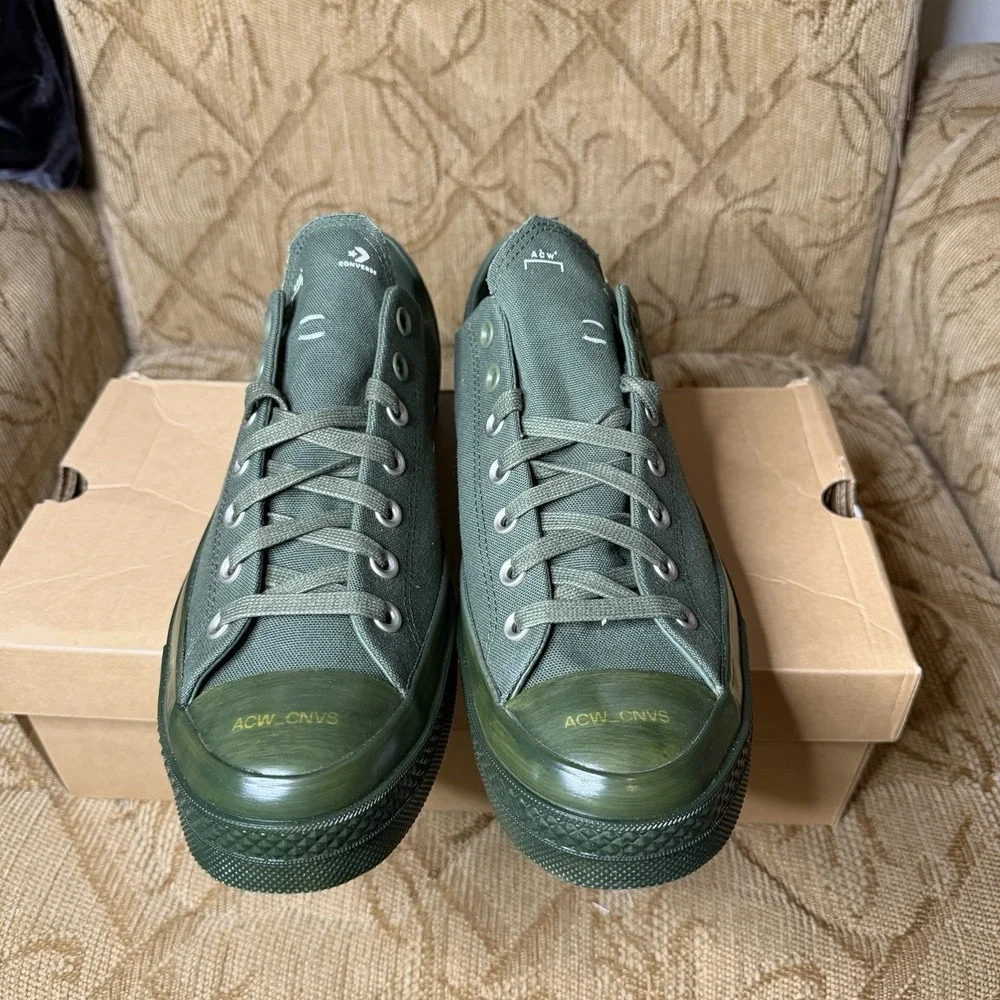 Converse x A-Cold-Wall ACW Chuck 70 OX Low Pine Green A06688C Men's Shoe 10.5 - Picture 4 of 7